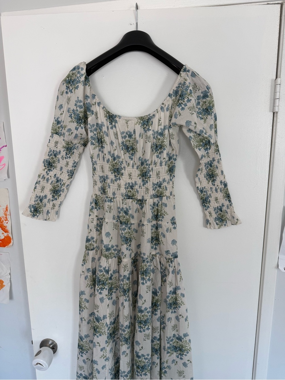 Doen Seraphina Dress in Creme Lantana Floral